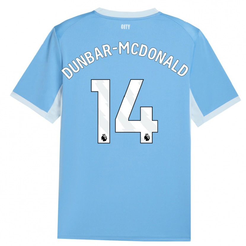 Danxen Damen Christian Dunbar-Mcdonald #14 Hellhimmelblau Weiß Heimtrikot Trikot 2026/27 T-Shirt