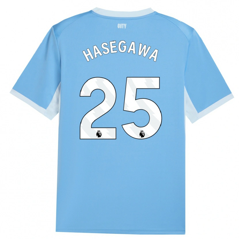 Danxen Damen Yui Hasegawa #25 Hellhimmelblau Weiß Heimtrikot Trikot 2026/27 T-Shirt