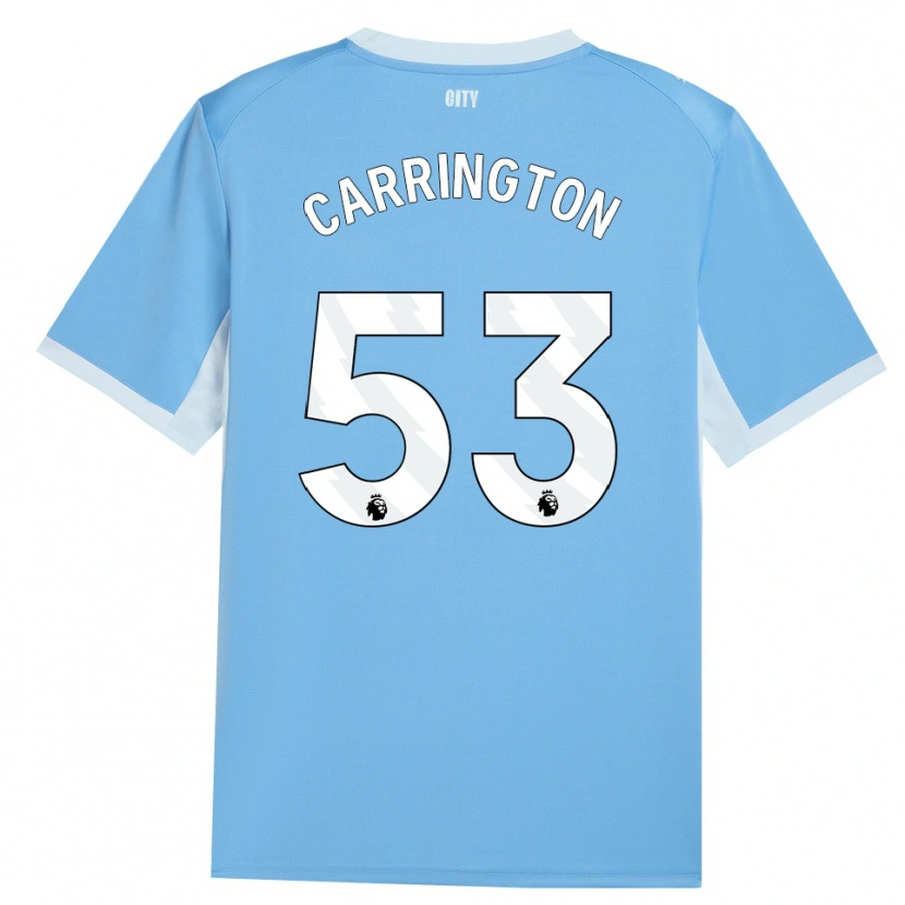 Danxen Damen Ezra Carrington #53 Hellhimmelblau Weiß Heimtrikot Trikot 2026/27 T-Shirt