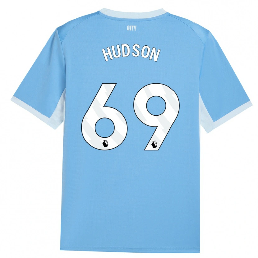 Danxen Damen Max Hudson #69 Hellhimmelblau Weiß Heimtrikot Trikot 2026/27 T-Shirt