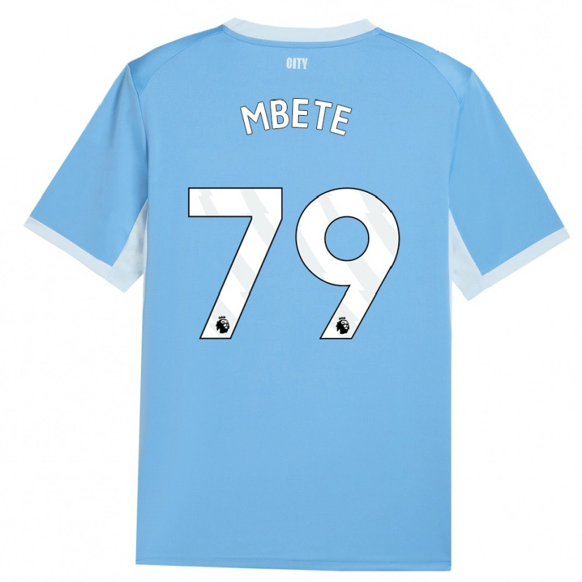Danxen Damen Luke Mbete #79 Hellhimmelblau Weiß Heimtrikot Trikot 2026/27 T-Shirt