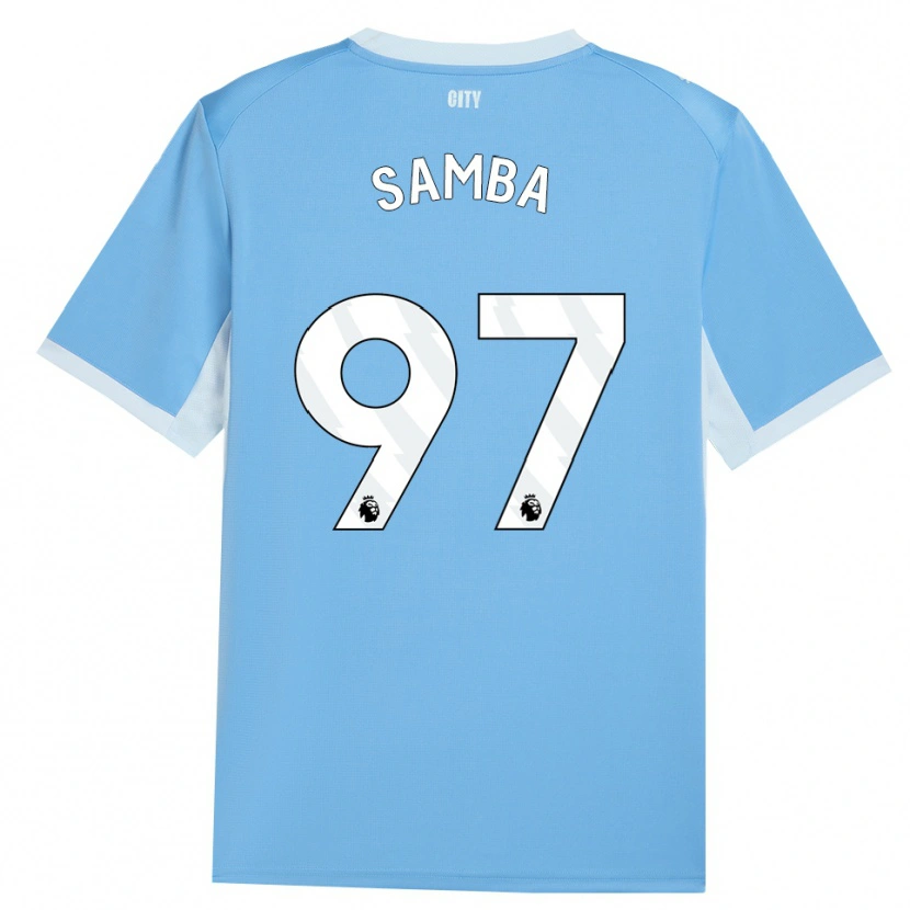 Danxen Damen Tyrone Samba #97 Hellhimmelblau Weiß Heimtrikot Trikot 2026/27 T-Shirt