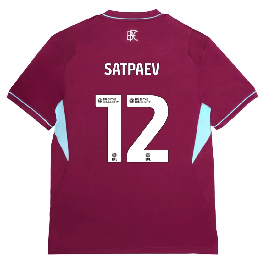 Danxen Damen Dastan Satpaev #12 Burgund Grün Heimtrikot Trikot 2026/27 T-Shirt