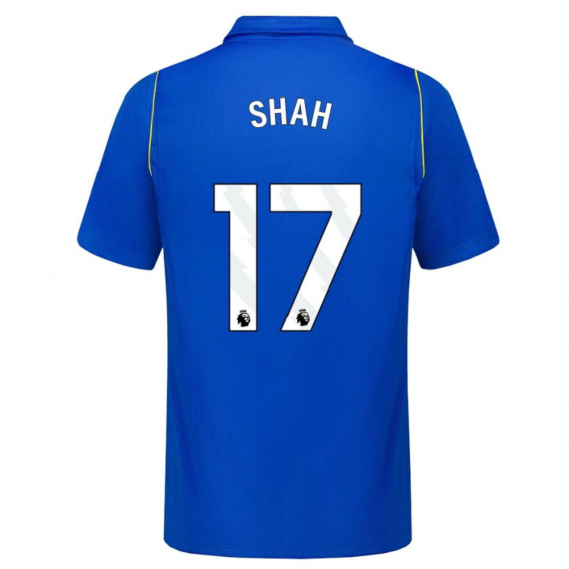 Danxen Damen Bilal Shah-Berkouz #17 Blau Gelb Heimtrikot Trikot 2026/27 T-Shirt