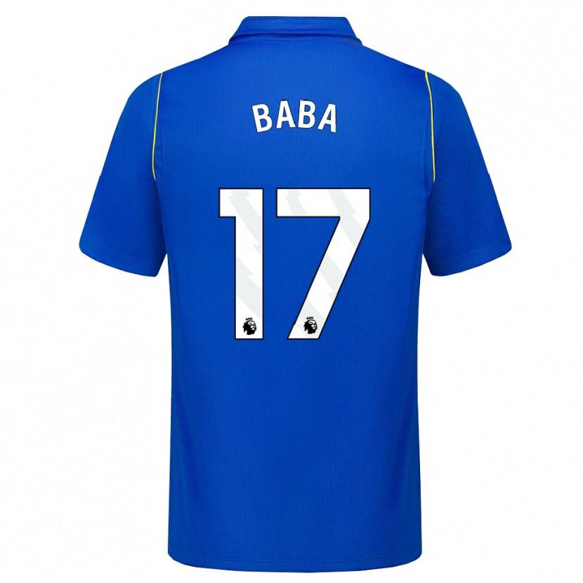 Danxen Damen Abdul-Rahman Baba #17 Blau Gelb Heimtrikot Trikot 2026/27 T-Shirt