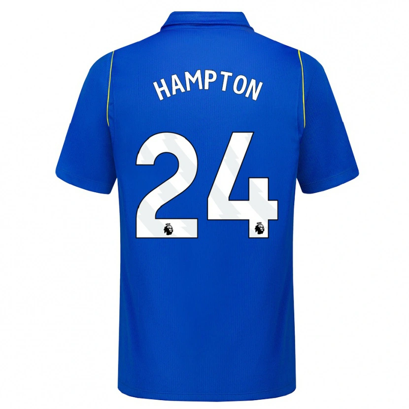 Danxen Damen Hannah Hampton #24 Blau Gelb Heimtrikot Trikot 2026/27 T-Shirt