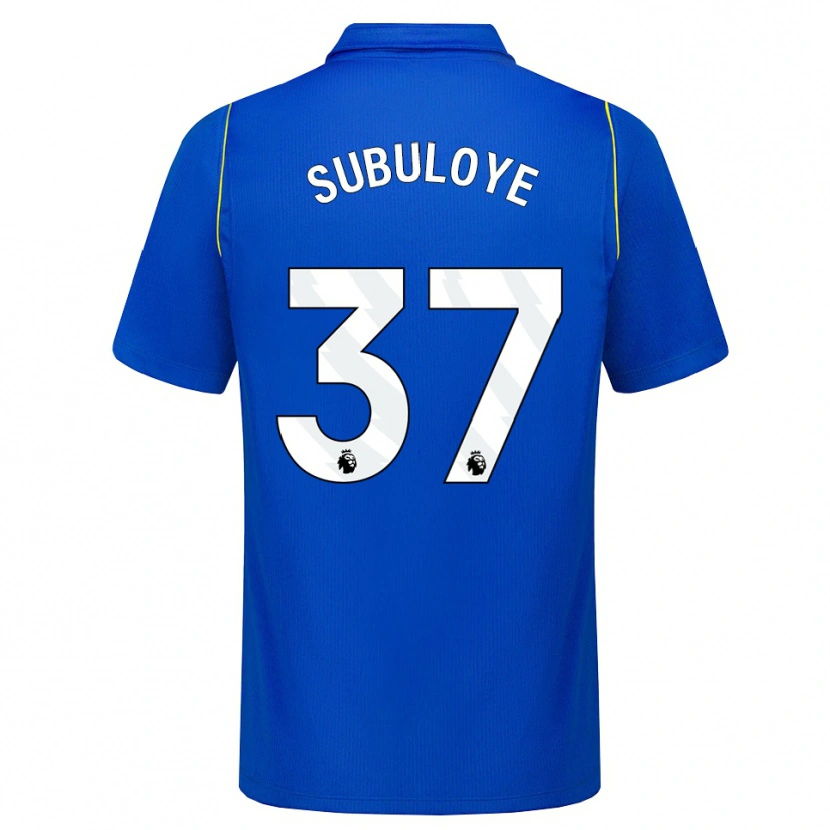 Danxen Damen Olutayo Subuloye #37 Blau Gelb Heimtrikot Trikot 2026/27 T-Shirt