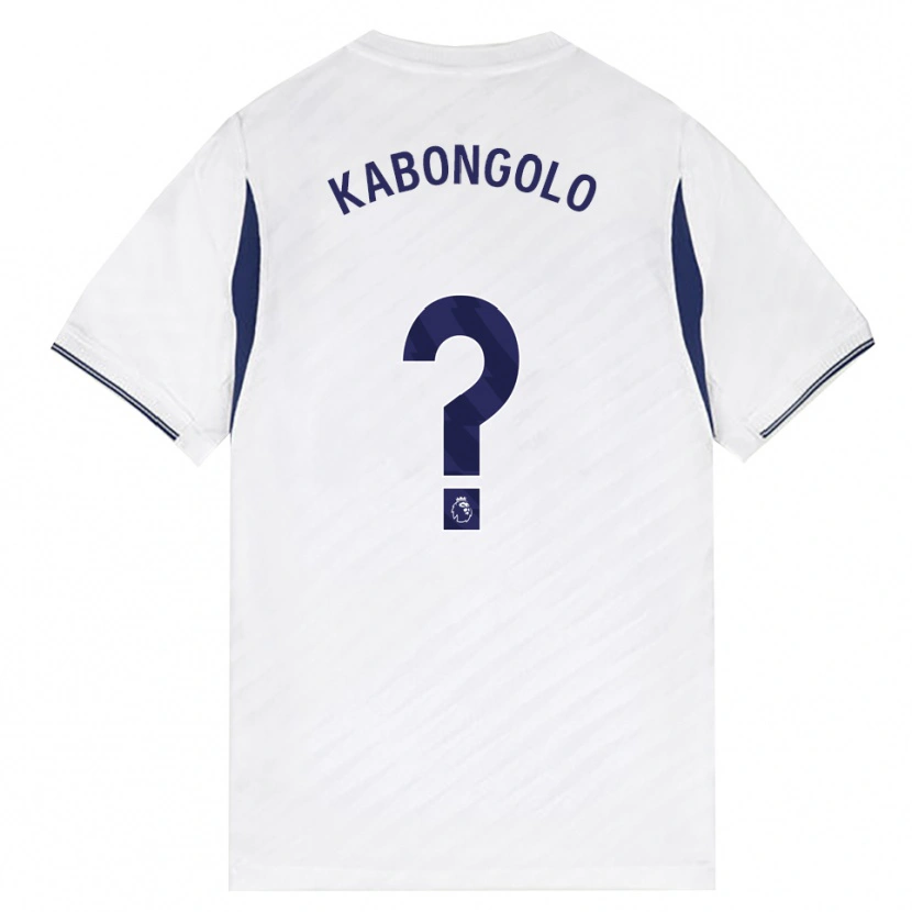 Danxen Damen Melvyn Kabongolo #0 Weiß Rot Violett Heimtrikot Trikot 2026/27 T-Shirt