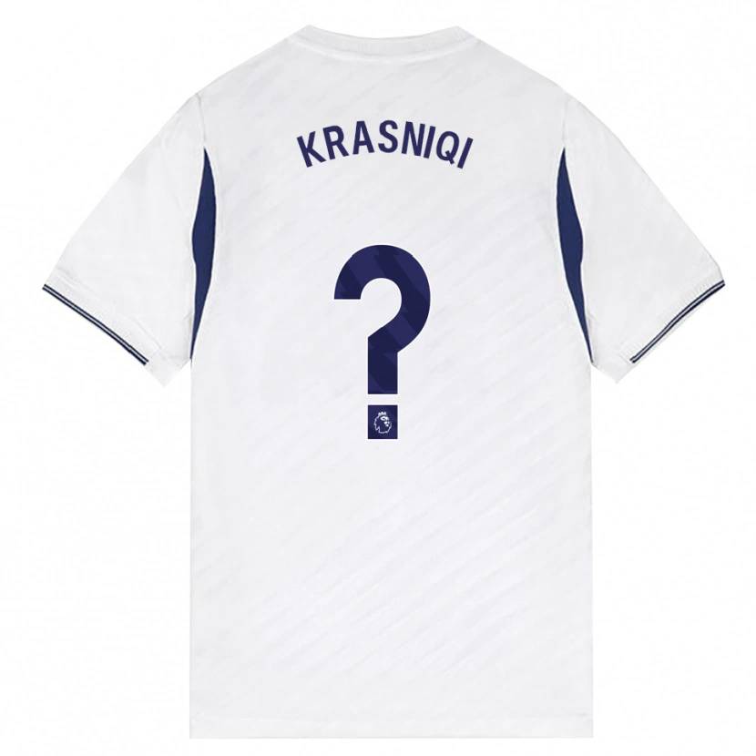 Danxen Damen Elliot Krasniqi #0 Weiß Rot Violett Heimtrikot Trikot 2026/27 T-Shirt
