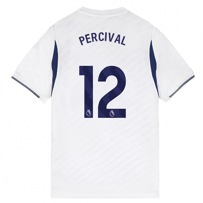 Danxen Damen Ria Percival #12 Weiß Rot Violett Heimtrikot Trikot 2026/27 T-Shirt