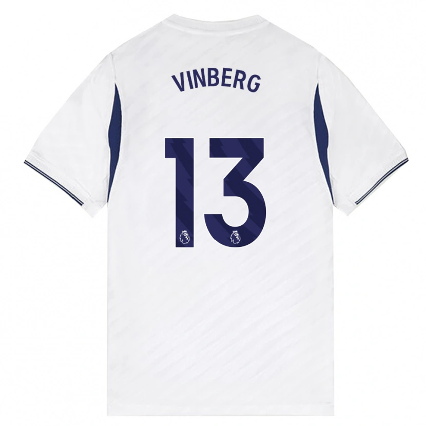 Danxen Damen Matilda Vinberg #13 Weiß Rot Violett Heimtrikot Trikot 2026/27 T-Shirt