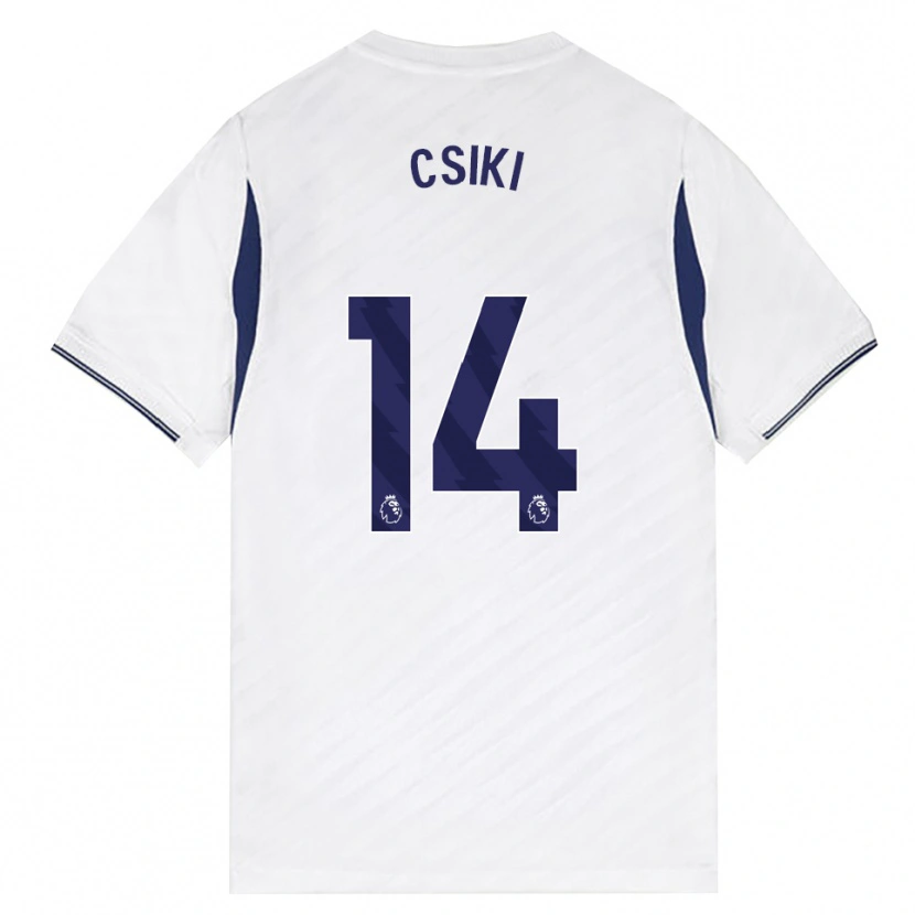 Danxen Damen Anna Csiki #14 Weiß Rot Violett Heimtrikot Trikot 2026/27 T-Shirt