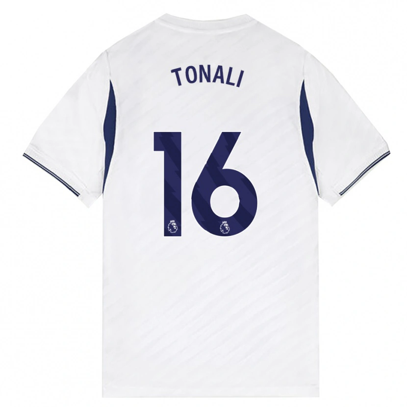 Danxen Damen Sandro Tonali #16 Weiß Rot Violett Heimtrikot Trikot 2026/27 T-Shirt