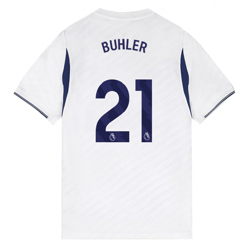 Danxen Damen Luana Bühler #21 Weiß Rot Violett Heimtrikot Trikot 2026/27 T-Shirt