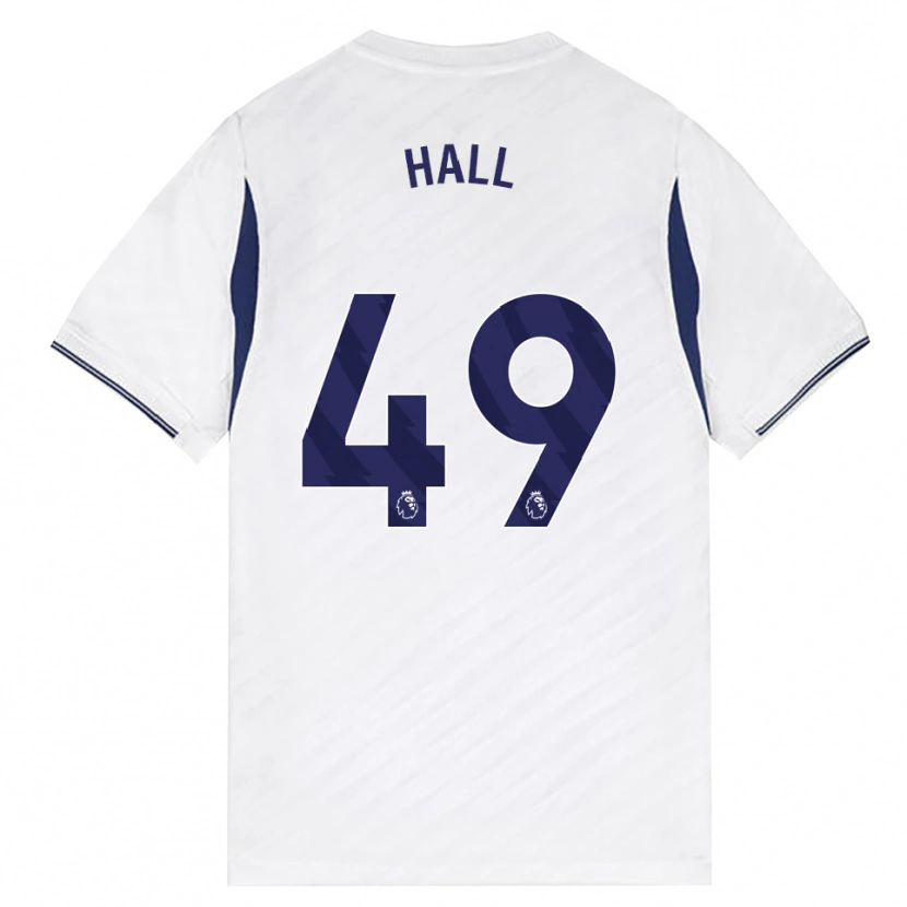 Danxen Damen Tyrese Hall #49 Weiß Rot Violett Heimtrikot Trikot 2026/27 T-Shirt