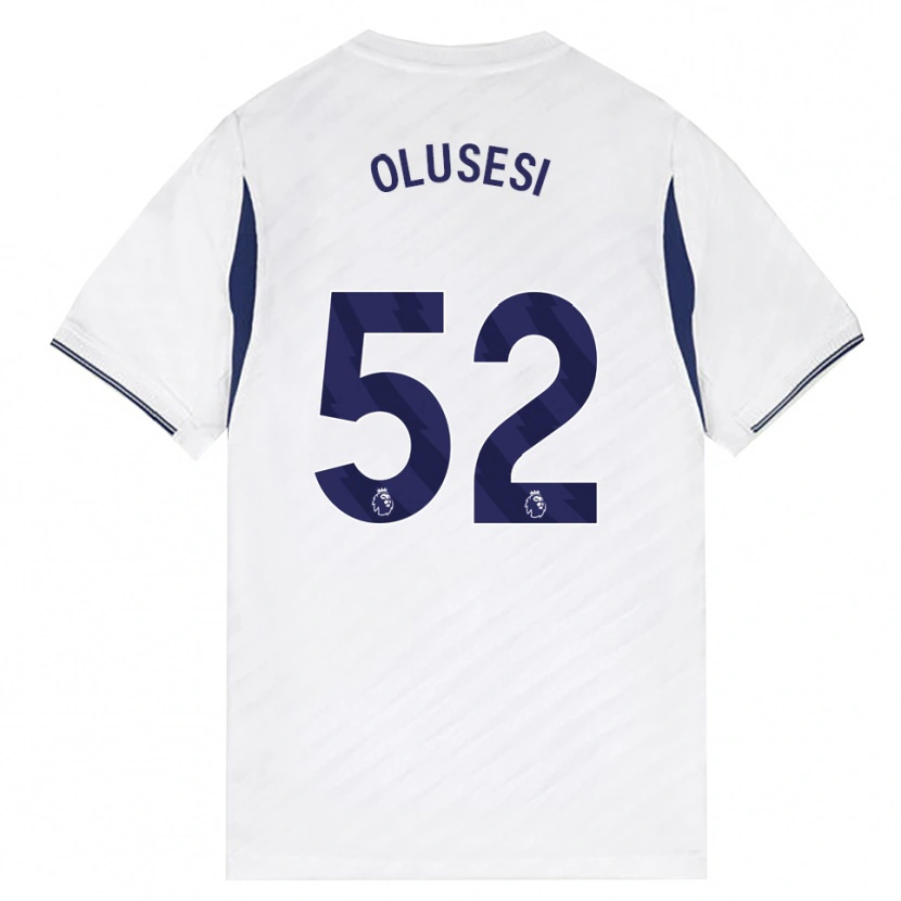 Danxen Damen Callum Olusesi #52 Weiß Rot Violett Heimtrikot Trikot 2026/27 T-Shirt