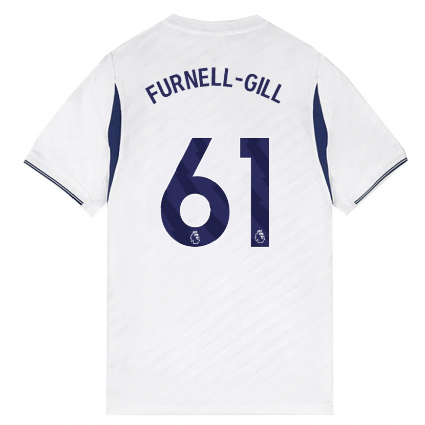 Danxen Damen Luca Furnell-Gill #61 Weiß Rot Violett Heimtrikot Trikot 2026/27 T-Shirt