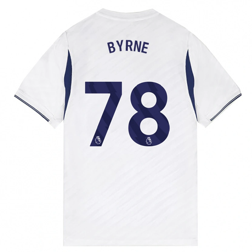 Danxen Damen Harry Byrne #78 Weiß Rot Violett Heimtrikot Trikot 2026/27 T-Shirt