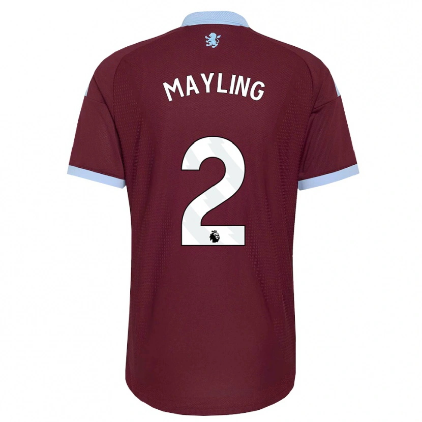 Danxen Damen Sarah Mayling #2 Kornblumenblau Burgund Heimtrikot Trikot 2026/27 T-Shirt
