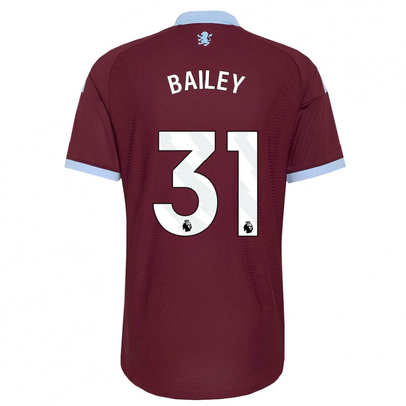 Danxen Damen Leon Bailey #31 Kornblumenblau Burgund Heimtrikot Trikot 2026/27 T-Shirt
