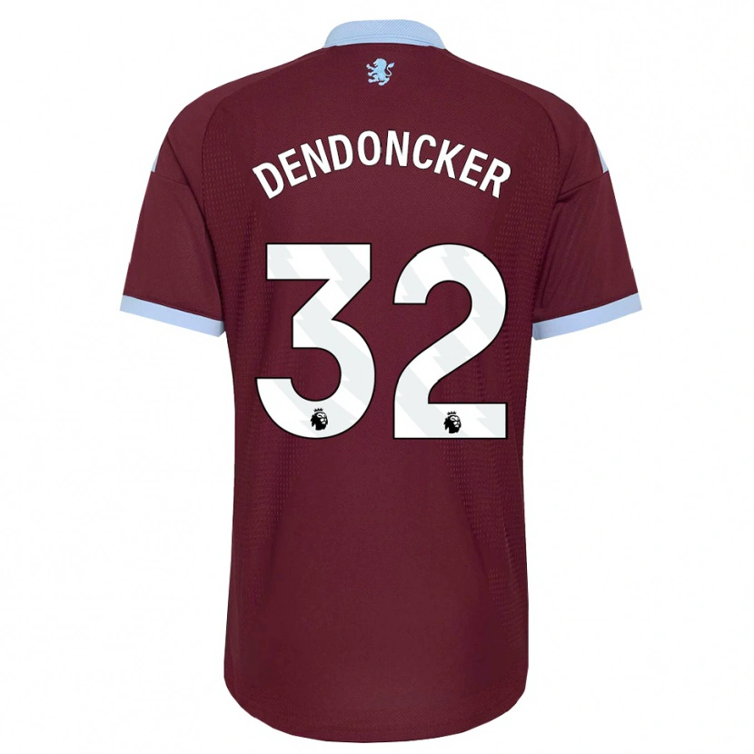 Danxen Damen Leander Dendoncker #32 Kornblumenblau Burgund Heimtrikot Trikot 2026/27 T-Shirt