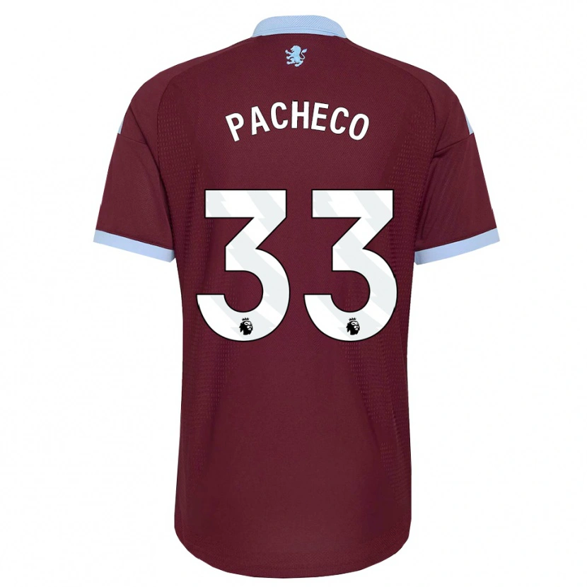 Danxen Damen Maz Pacheco #33 Kornblumenblau Burgund Heimtrikot Trikot 2026/27 T-Shirt