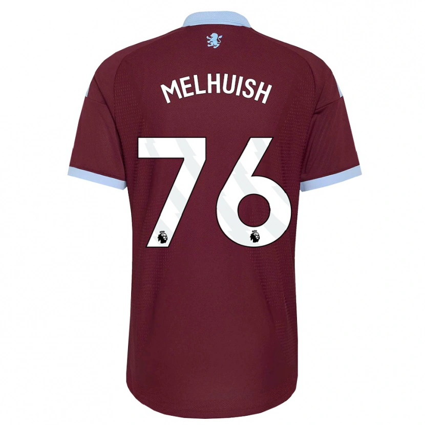 Danxen Damen Lennon Melhuish #76 Kornblumenblau Burgund Heimtrikot Trikot 2026/27 T-Shirt