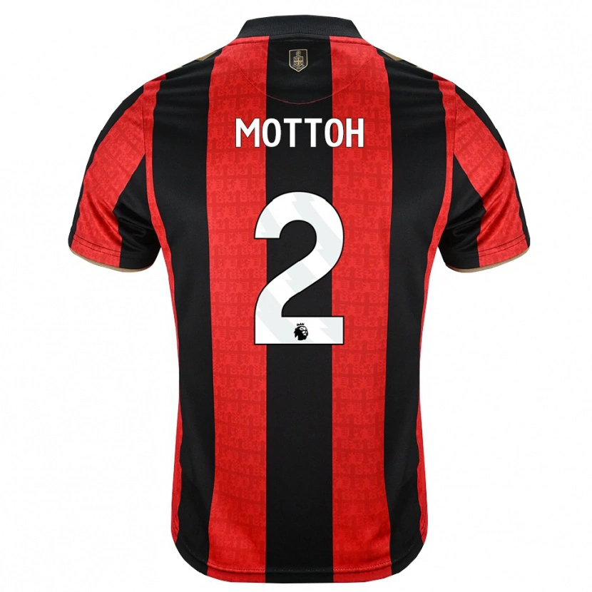 Danxen Damen Koby Mottoh #2 Goldgelb Rot Schwarz Heimtrikot Trikot 2026/27 T-Shirt