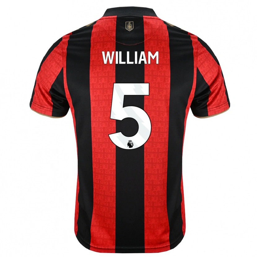 Danxen Damen Harold William #5 Goldgelb Rot Schwarz Heimtrikot Trikot 2026/27 T-Shirt
