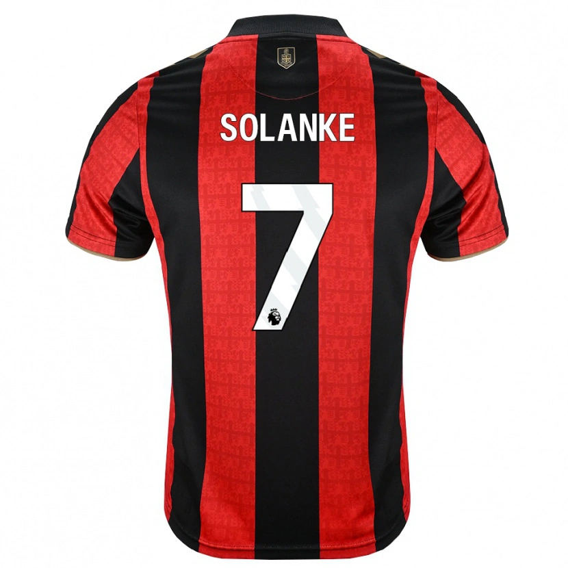 Danxen Damen Ade Solanke #7 Goldgelb Rot Schwarz Heimtrikot Trikot 2026/27 T-Shirt