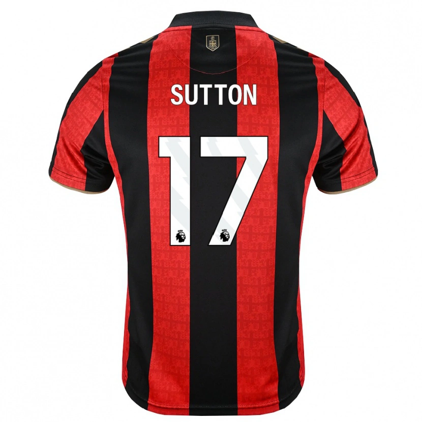 Danxen Damen Zach Sutton #17 Goldgelb Rot Schwarz Heimtrikot Trikot 2026/27 T-Shirt
