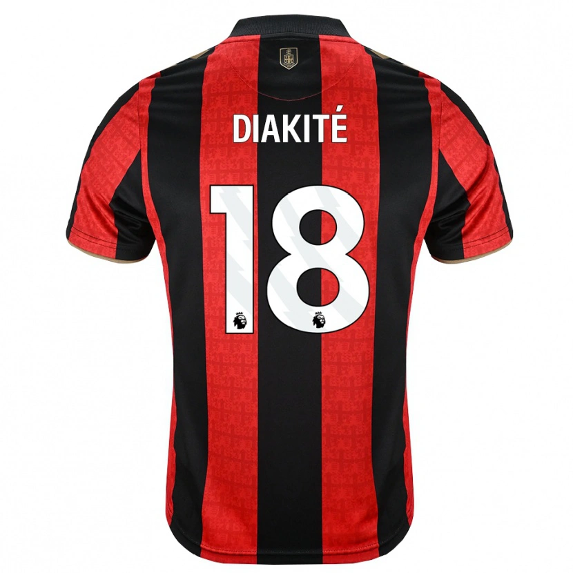 Danxen Damen Bafodé Diakité #18 Goldgelb Rot Schwarz Heimtrikot Trikot 2026/27 T-Shirt
