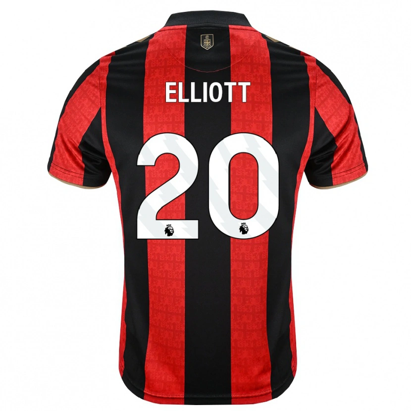 Danxen Damen Kaitlyn Elliott #20 Goldgelb Rot Schwarz Heimtrikot Trikot 2026/27 T-Shirt