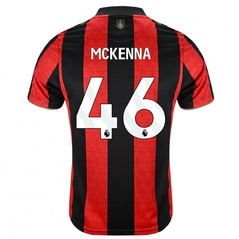 Danxen Damen Callan Mckenna #46 Goldgelb Rot Schwarz Heimtrikot Trikot 2026/27 T-Shirt