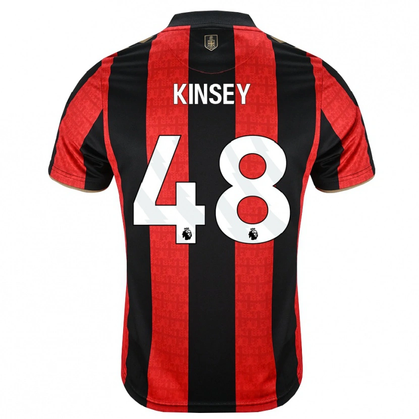 Danxen Damen Max Kinsey #48 Goldgelb Rot Schwarz Heimtrikot Trikot 2026/27 T-Shirt