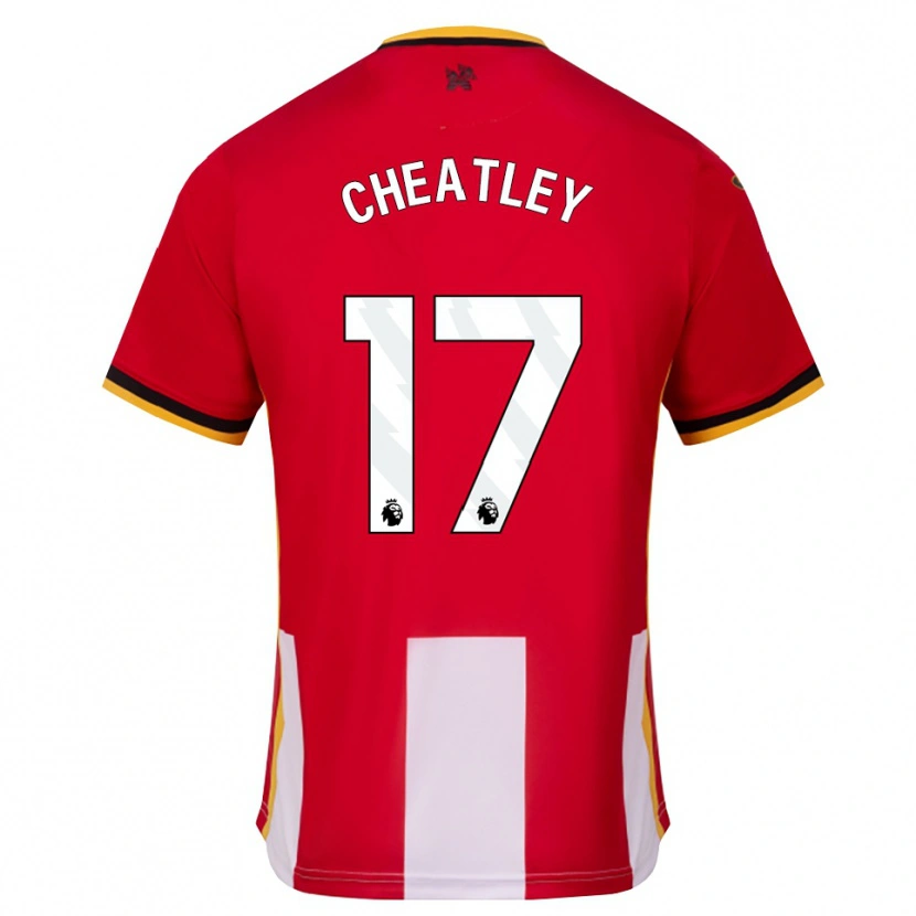 Danxen Damen Ashley Cheatley #17 Gelb Schwarz Rot Heimtrikot Trikot 2026/27 T-Shirt