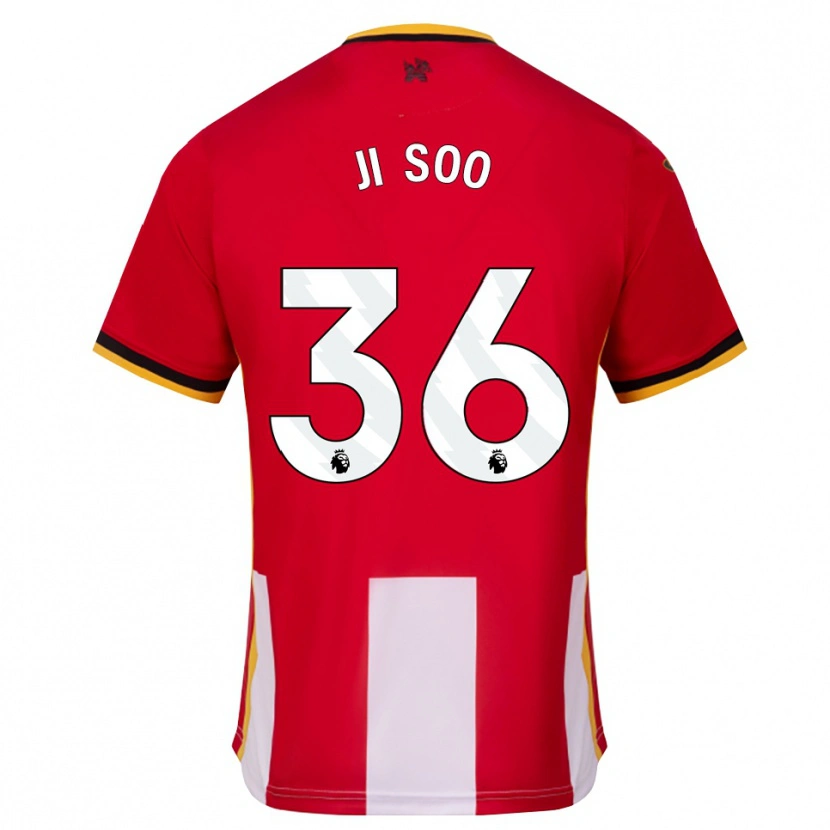 Danxen Damen Ji-Soo Kim #36 Gelb Schwarz Rot Heimtrikot Trikot 2026/27 T-Shirt