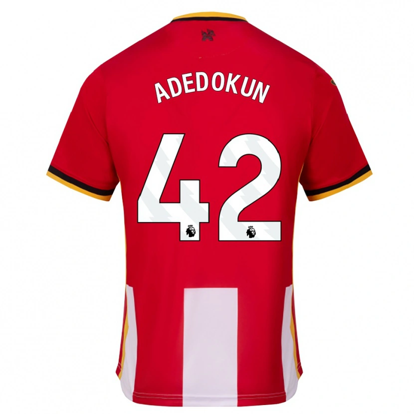 Danxen Damen Val Adedokun #42 Gelb Schwarz Rot Heimtrikot Trikot 2026/27 T-Shirt