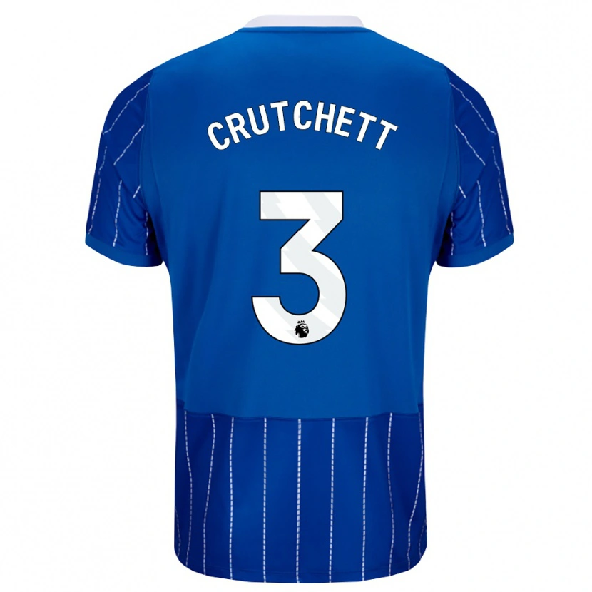 Danxen Damen Liam Crutchett #3 Mittelblau Weiß Heimtrikot Trikot 2026/27 T-Shirt