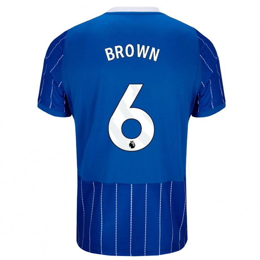 Danxen Damen Harrison Brown #6 Mittelblau Weiß Heimtrikot Trikot 2026/27 T-Shirt