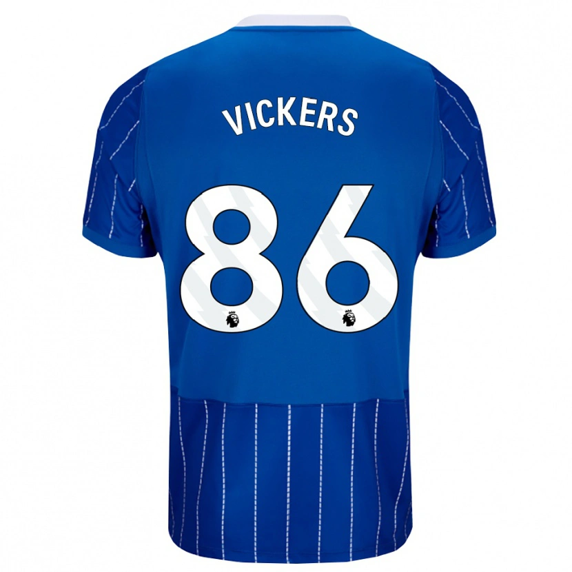 Danxen Damen Jacob Vickers #86 Mittelblau Weiß Heimtrikot Trikot 2026/27 T-Shirt