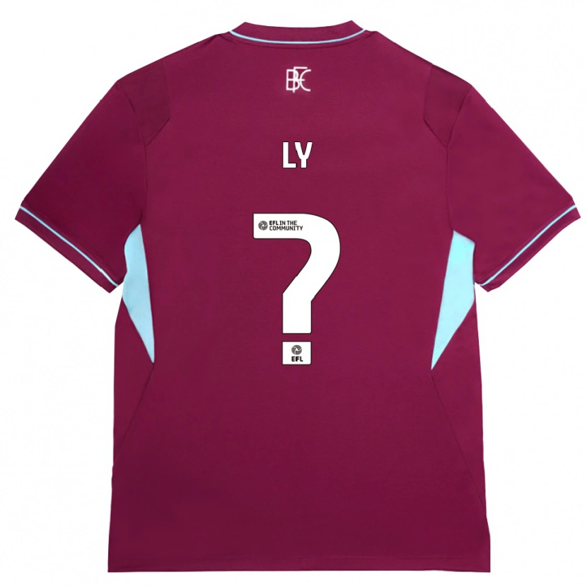Danxen Damen Brandon Ly #0 Burgund Grün Heimtrikot Trikot 2026/27 T-Shirt