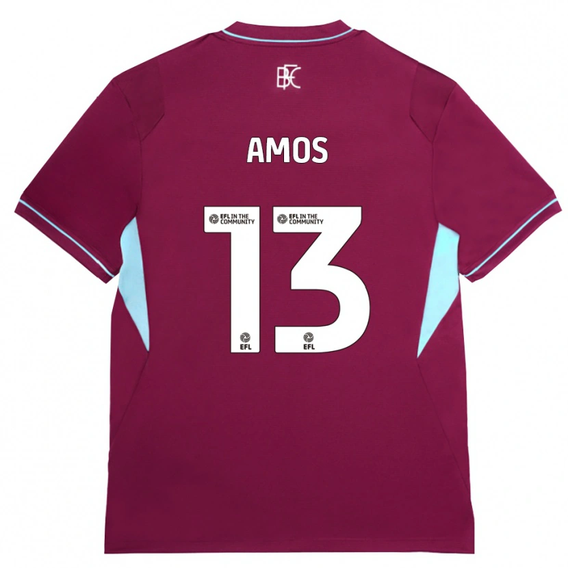 Danxen Damen Ben Amos #13 Burgund Grün Heimtrikot Trikot 2026/27 T-Shirt