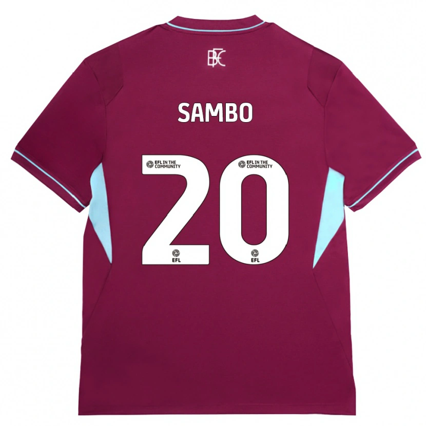 Danxen Damen Shurandy Sambo #20 Burgund Grün Heimtrikot Trikot 2026/27 T-Shirt