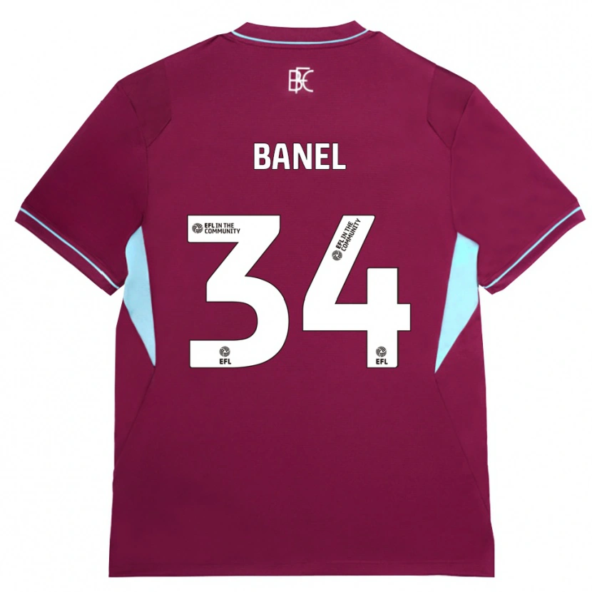 Danxen Damen Jaydon Banel #34 Burgund Grün Heimtrikot Trikot 2026/27 T-Shirt