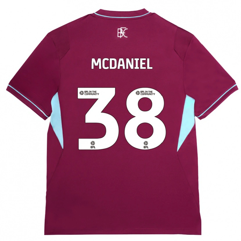 Danxen Damen Louise Mcdaniel #38 Burgund Grün Heimtrikot Trikot 2026/27 T-Shirt