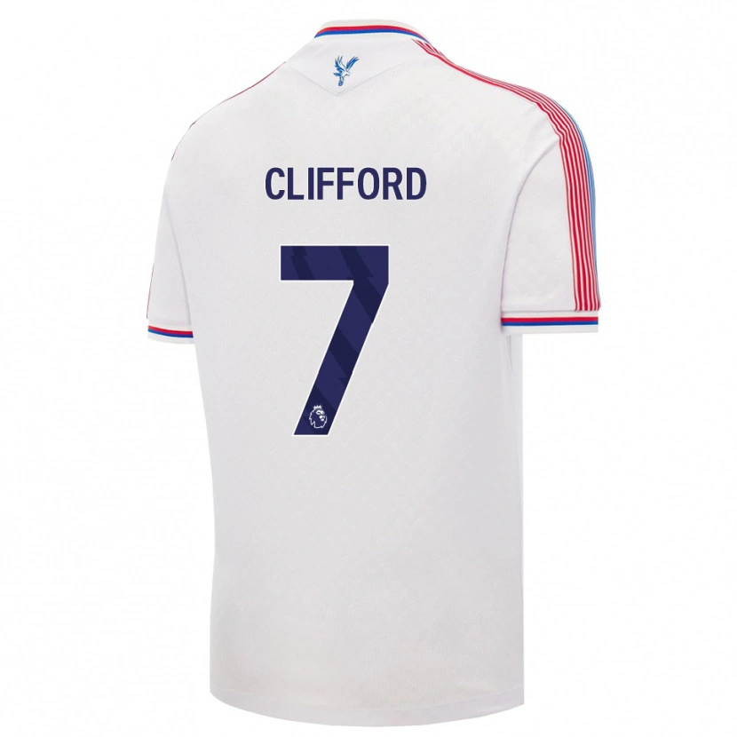 Danxen Damen Charley Clifford #7 Weiß Rot Blau Heimtrikot Trikot 2026/27 T-Shirt