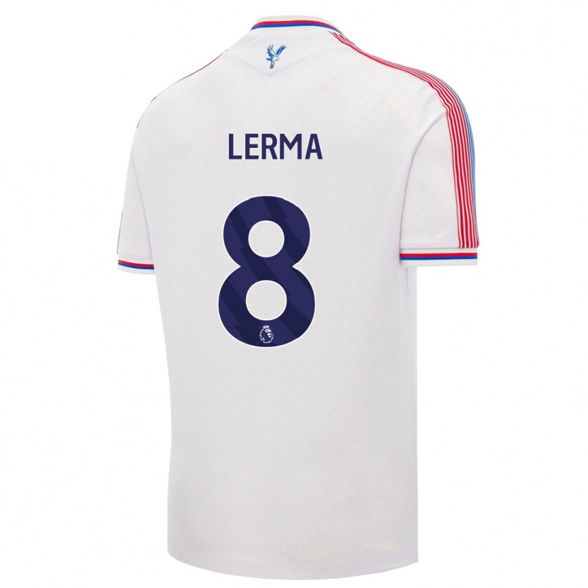 Danxen Damen Jefferson Lerma #8 Weiß Rot Blau Heimtrikot Trikot 2026/27 T-Shirt