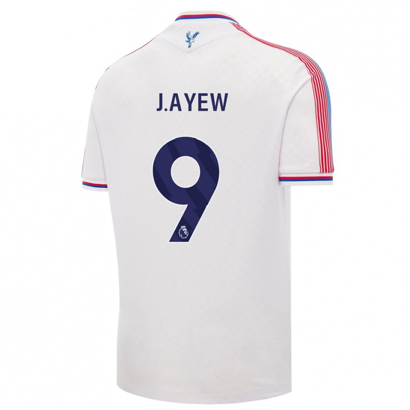 Danxen Damen Jordan Ayew #9 Weiß Rot Blau Heimtrikot Trikot 2026/27 T-Shirt