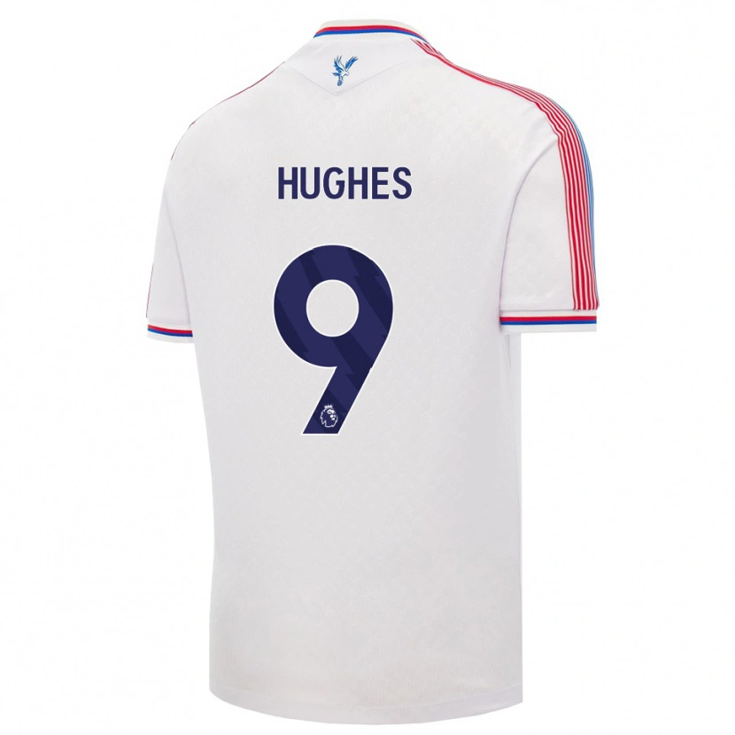 Danxen Damen Elise Hughes #9 Weiß Rot Blau Heimtrikot Trikot 2026/27 T-Shirt